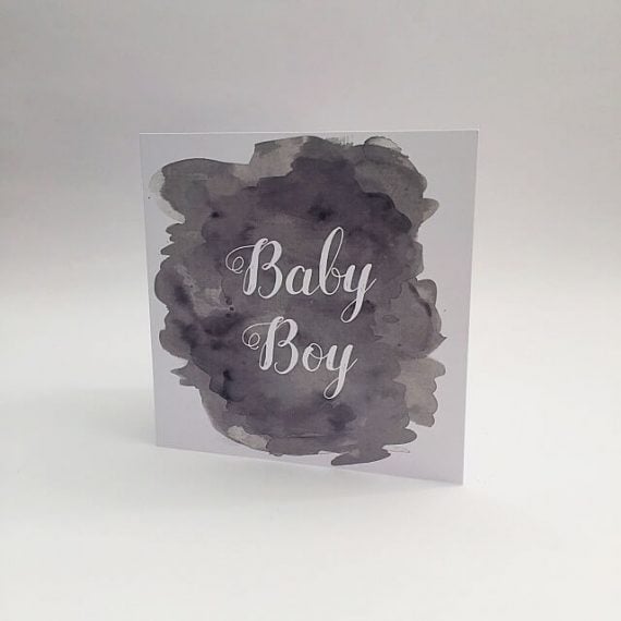 baby shower messages baby boy card