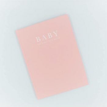 Baby Book in Pink