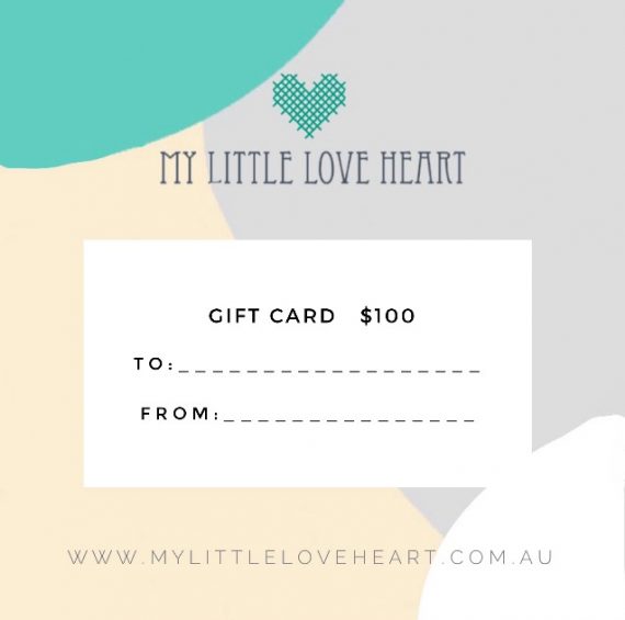 Baby Gift Card $100