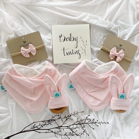 Twins baby gifts girls pink