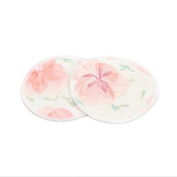 reusable pads blossoms print front