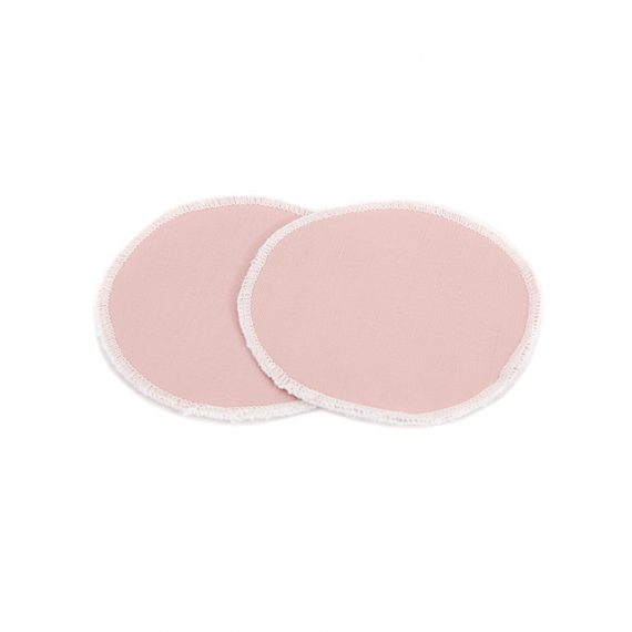 reusable pads dusty pink colour front