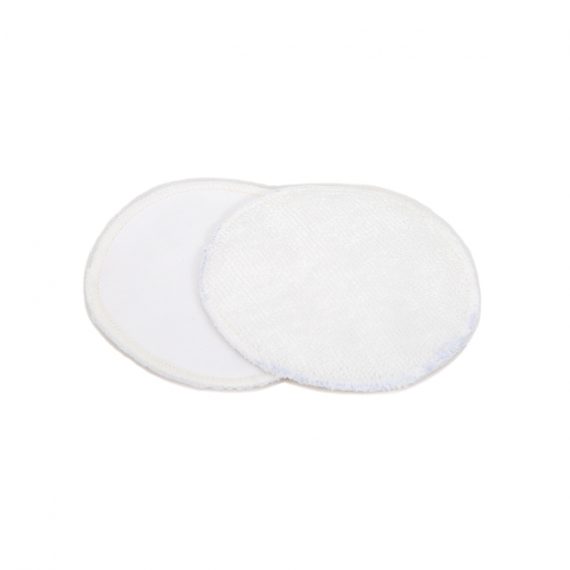 reusable pads for nursing off white front and back