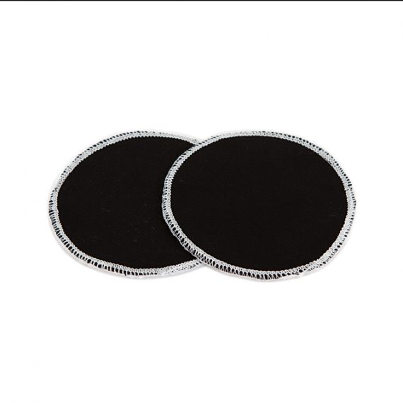 reusable pads black colour front