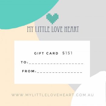 baby gift voucher 151 Australia dollars