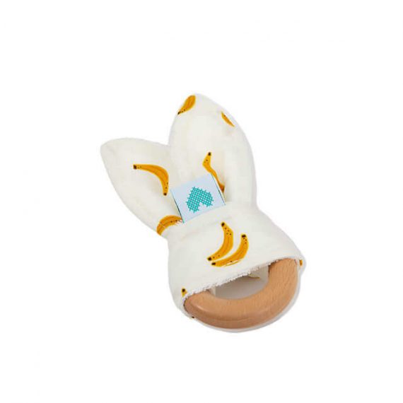 Teether Toy Bananas print