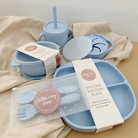 baby feeding accessories baby blue colour