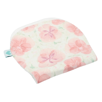 Baby Girl Burp Cloths in Blossoms