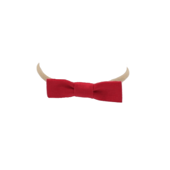 Red baby bow