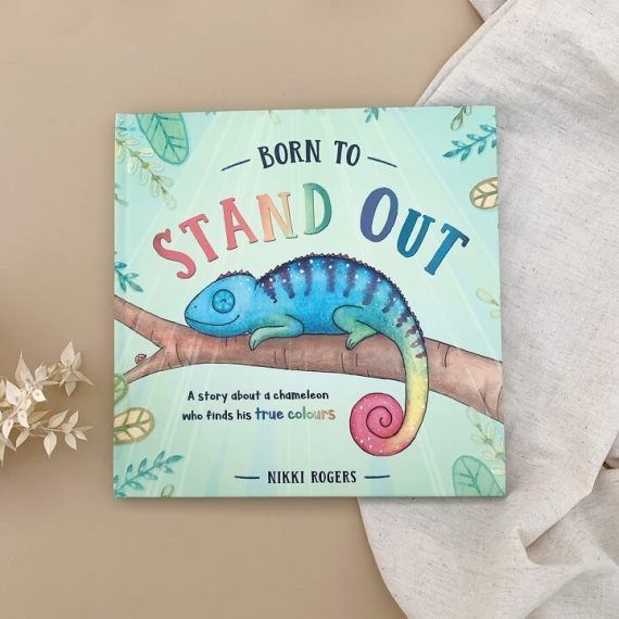 born to stand out childrens book cover