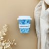 reusable baby chino cup country in blue