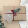 xmas gift set packaging with card