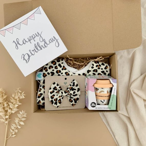 Girls First Birthday Gift Set Animals Main Image